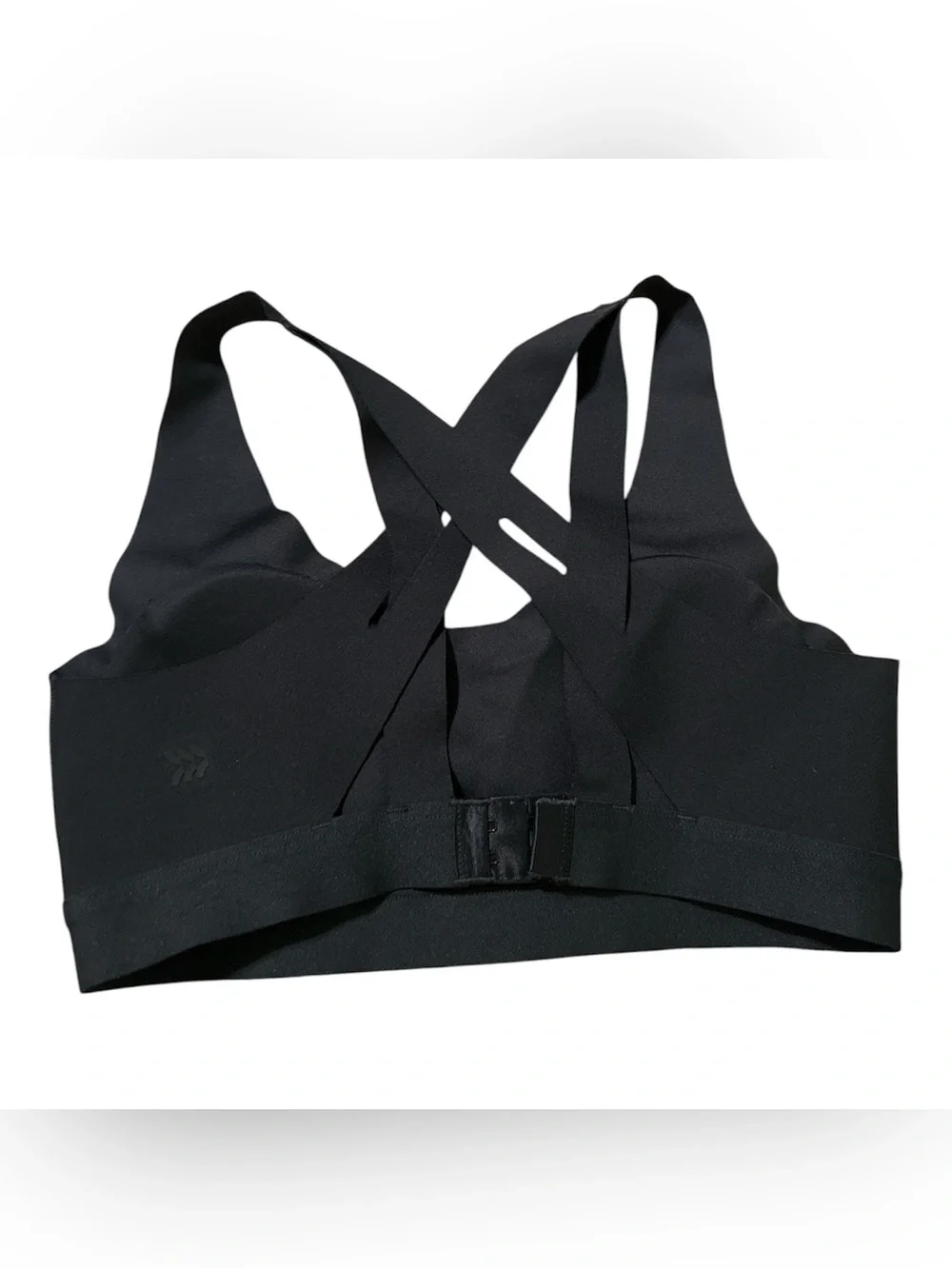 all in motion Black Crisscross Strappy Sports Bra